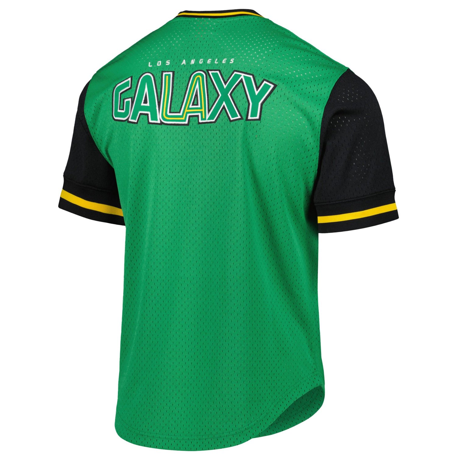 Mitchell  Ness LA Galaxy Mesh V-Neck T-Shirt - view number 3