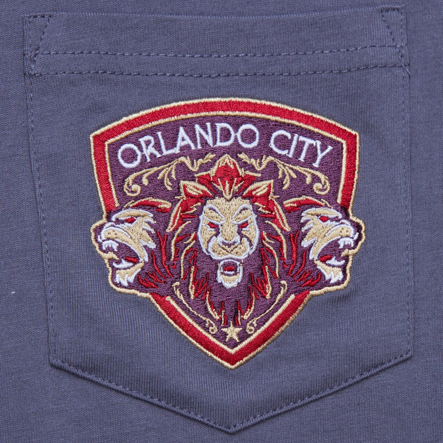Mitchell  Ness Orlando City SC 10th Anniversary Premium Pocket T-Shirt