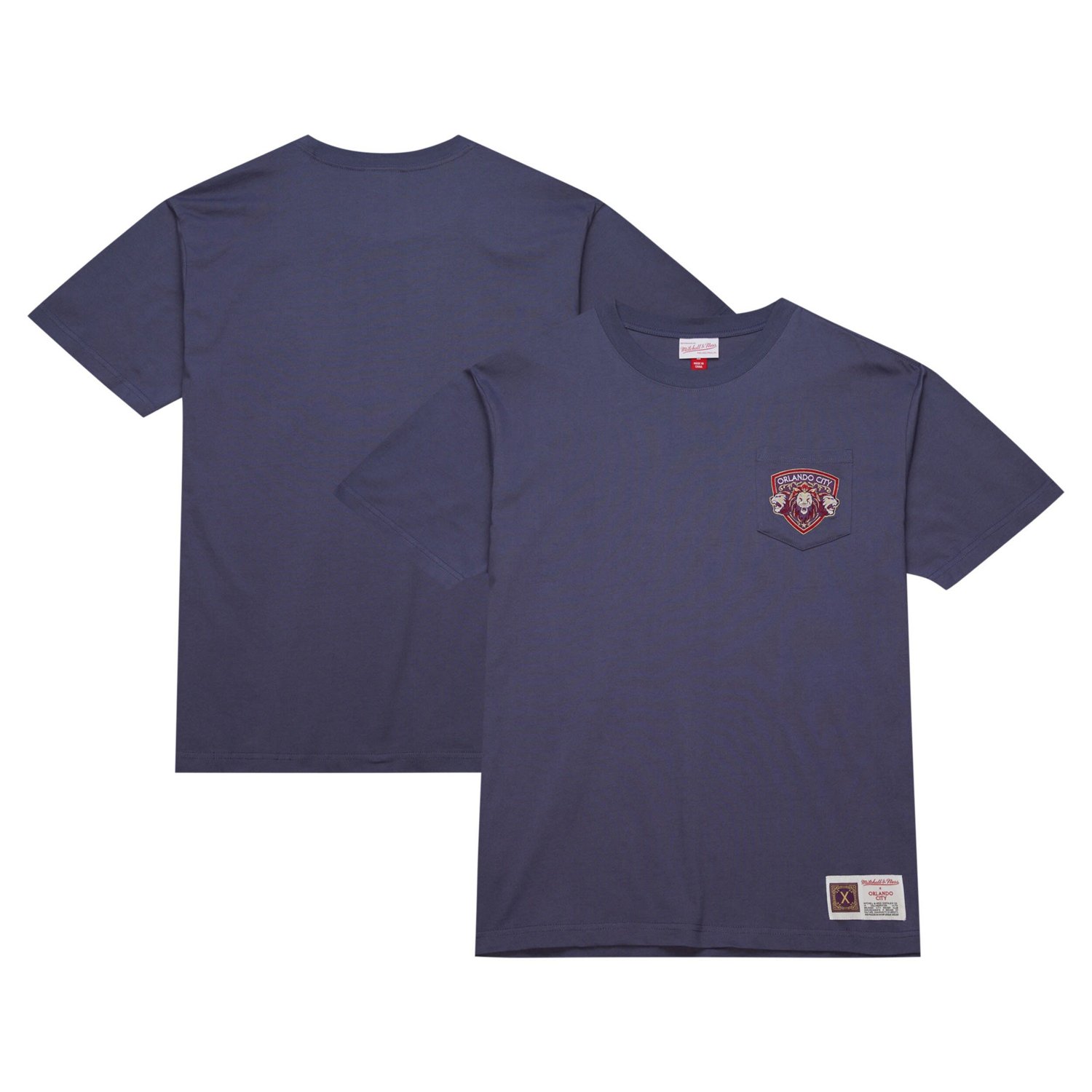 Mitchell  Ness Orlando City SC 10th Anniversary Premium Pocket T-Shirt