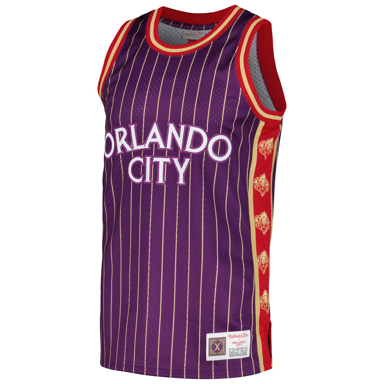 Mitchell  Ness Orlando City SC 10th Anniversary Swingman Basketball Jersey - view number 2