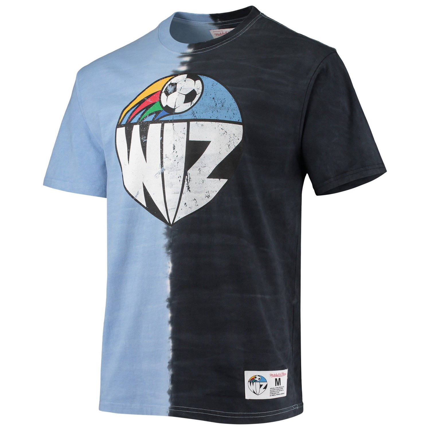 Mitchell  Ness Sky Kansas City Wiz Vertical Tie-Dye Top - view number 2