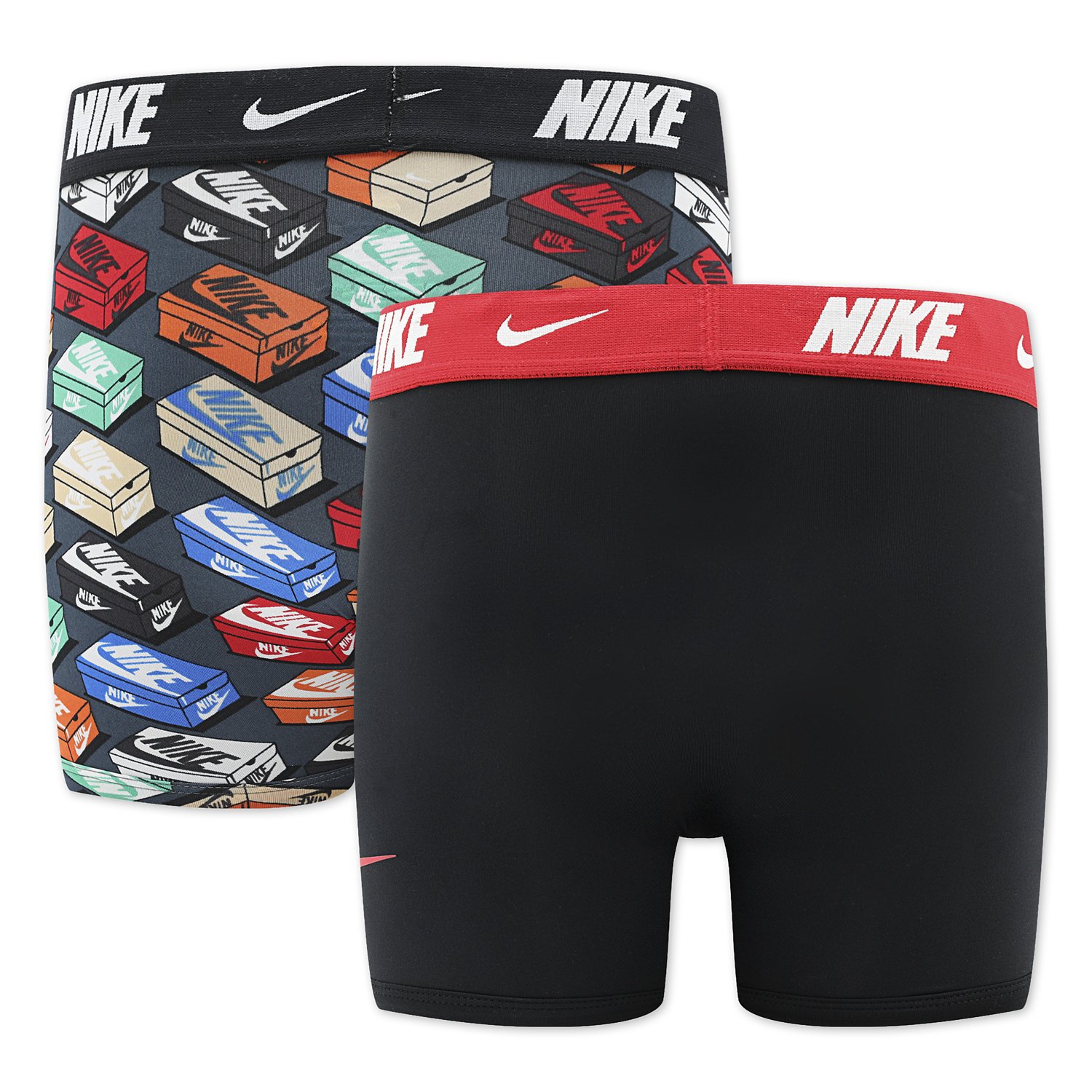 Nike Boys' Printed Boxer Briefs 2-Pack
