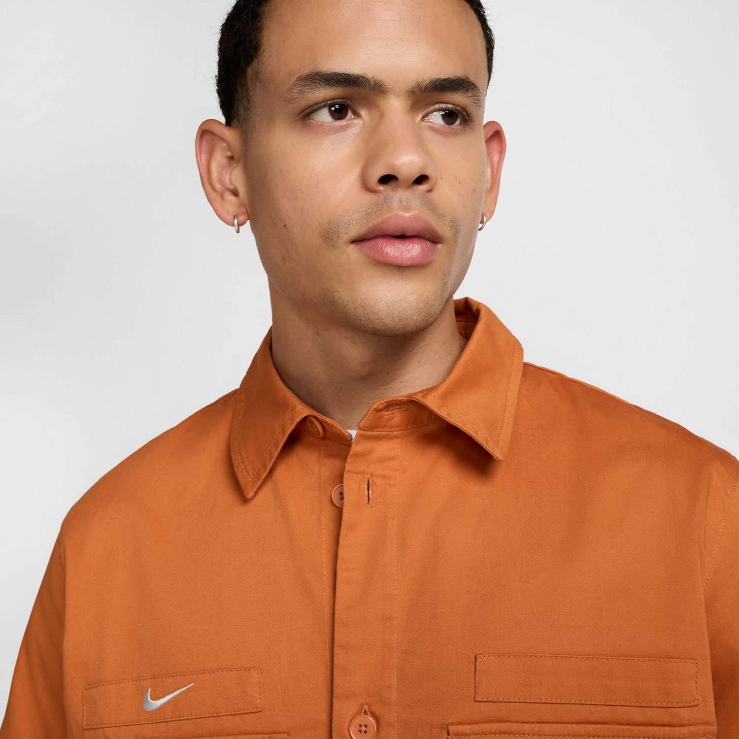 Nike Burnt Club America CA x CA Woven Button-Down Shirt - view number 3