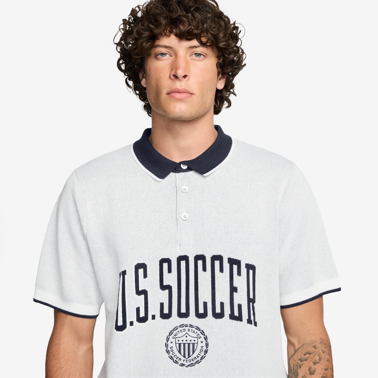 Nike USMNT Club Knit Polo - view number 3