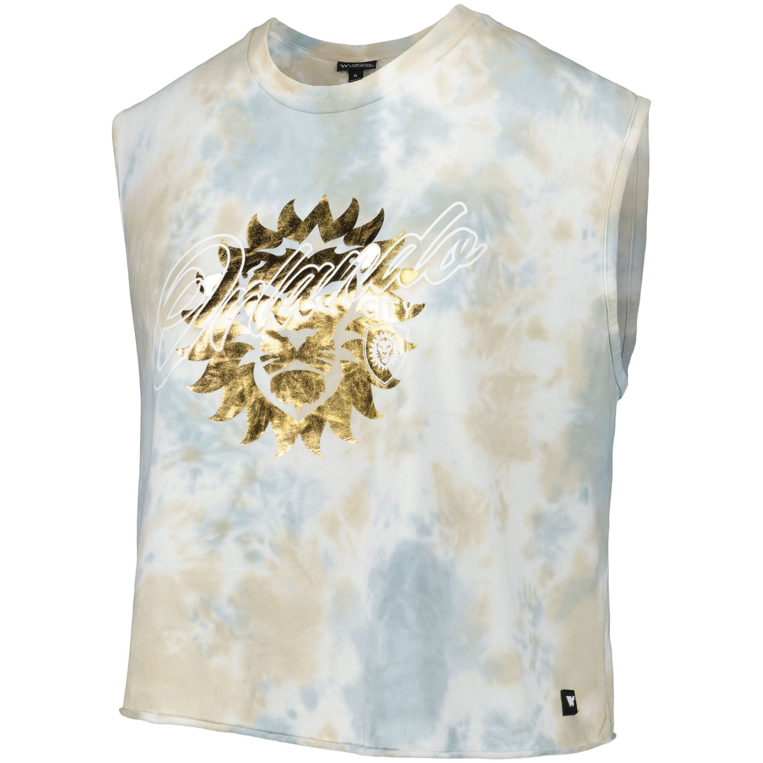 The Wild Collective Orlando City SC Tie-Dye Jersey Tank Top - view number 2