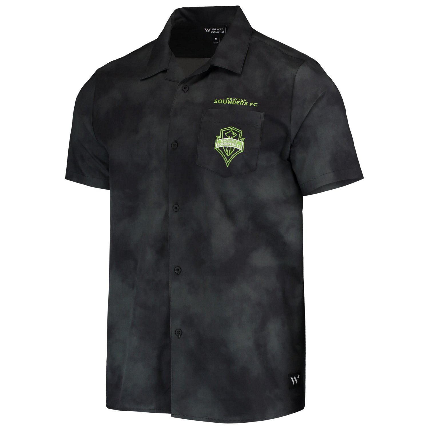 The Wild Collective Seattle Sounders FC Abstract Cloud Button-Up Shirt - view number 2
