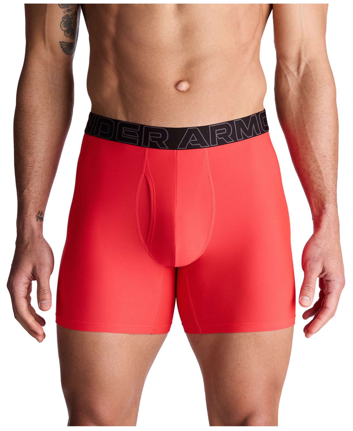 Under Armour Men s Performance Tech Mesh 6 in Underwear 3 Pack Academy