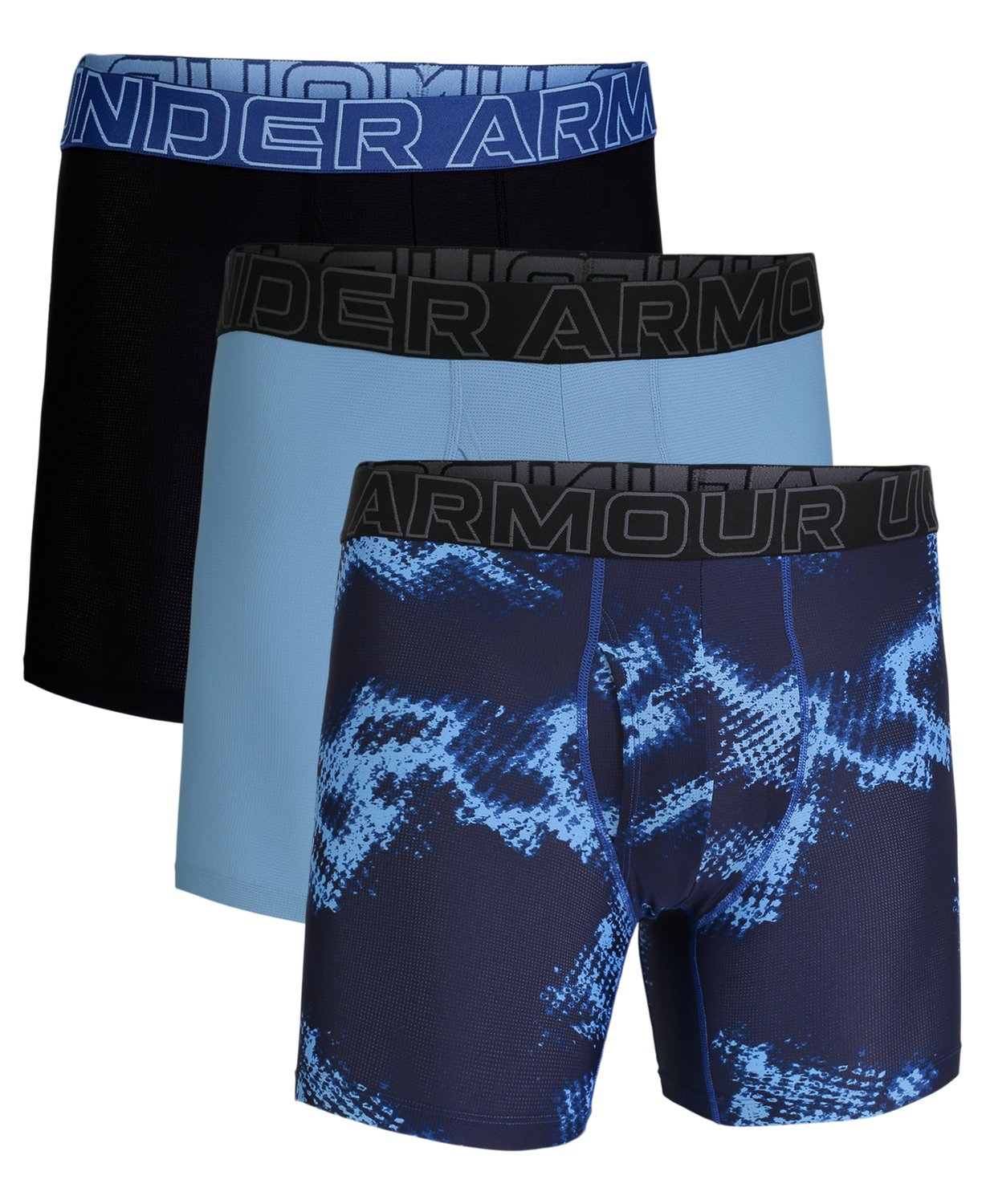 Under Armour Men's Performance Tech Mesh Novelty Underwear 6 in - 3 Pack - view number 3