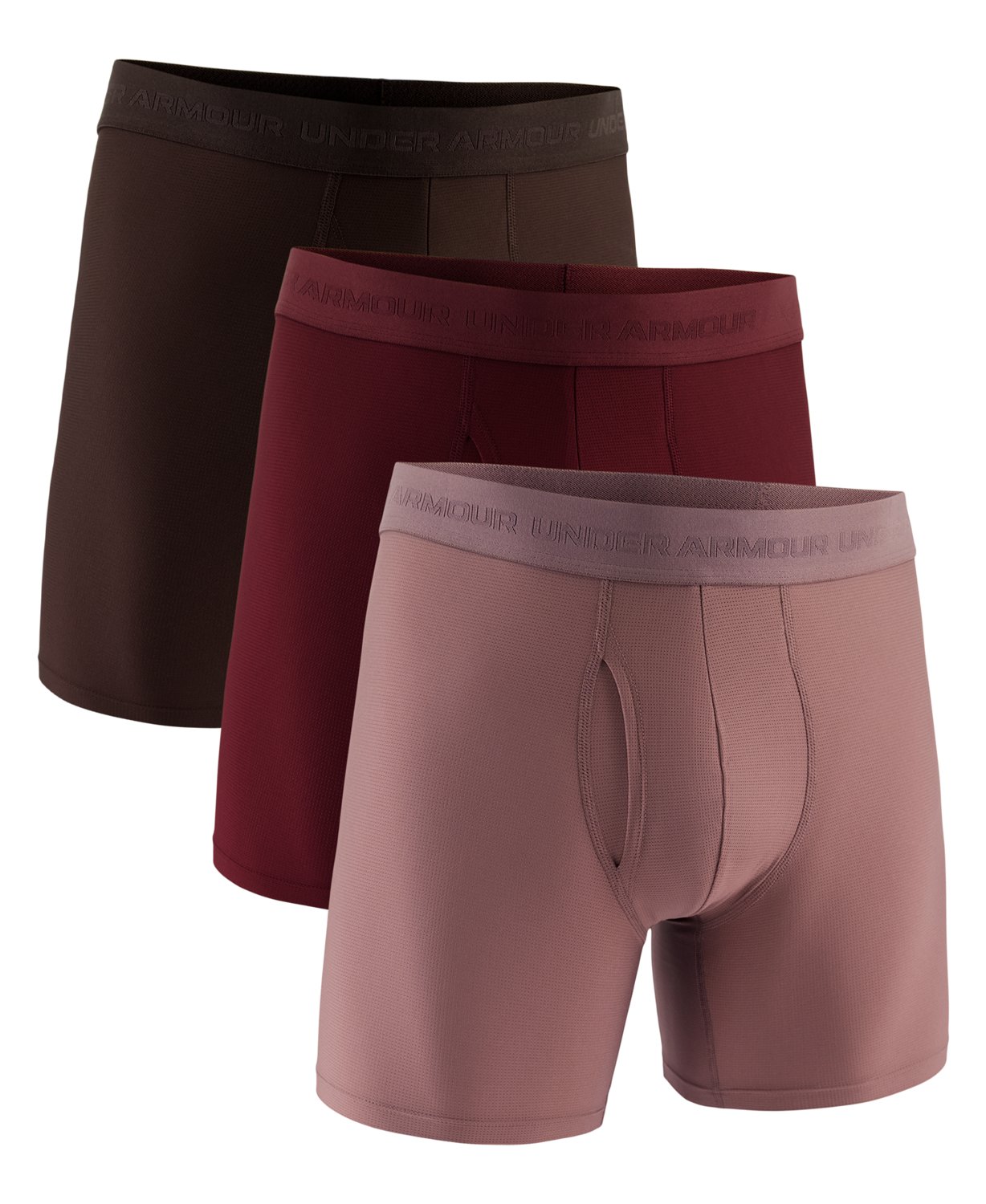 Under Armour Men's Performance Tech Mesh+ Solid Briefs 3-Pack - view number 2