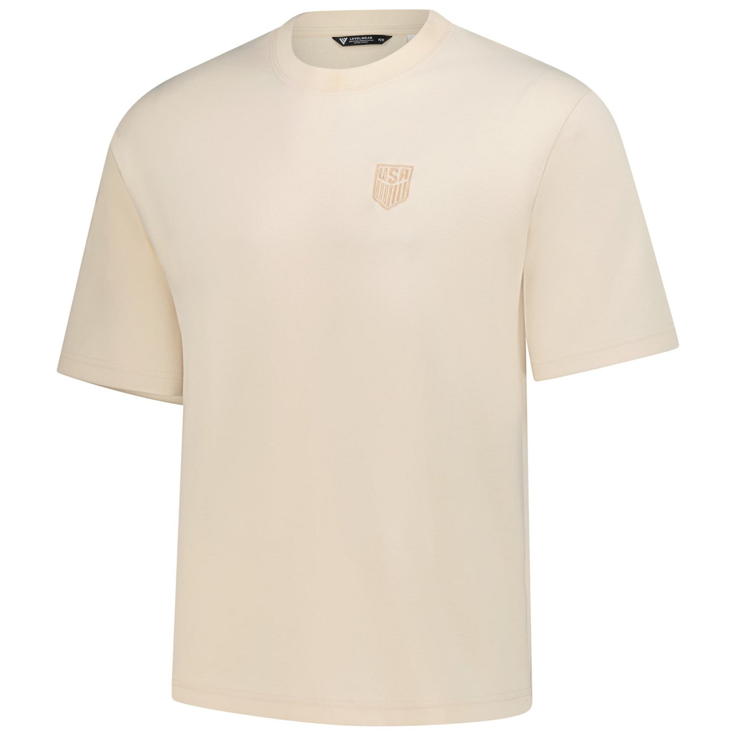 Unisex Levelwear USMNT Luxe Signature Knit T-Shirt - view number 2
