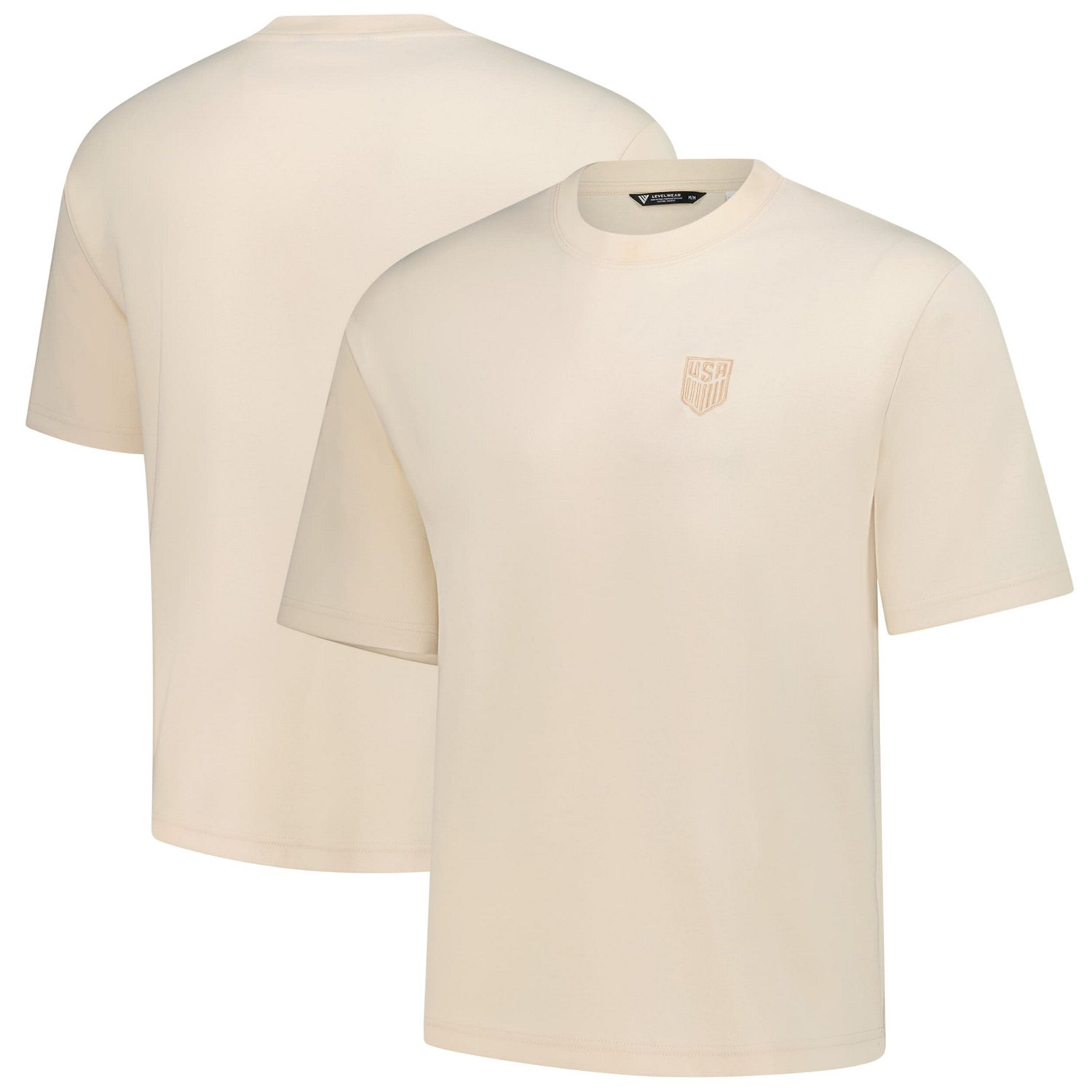 Unisex Levelwear USMNT Luxe Signature Knit T-Shirt - view number 1