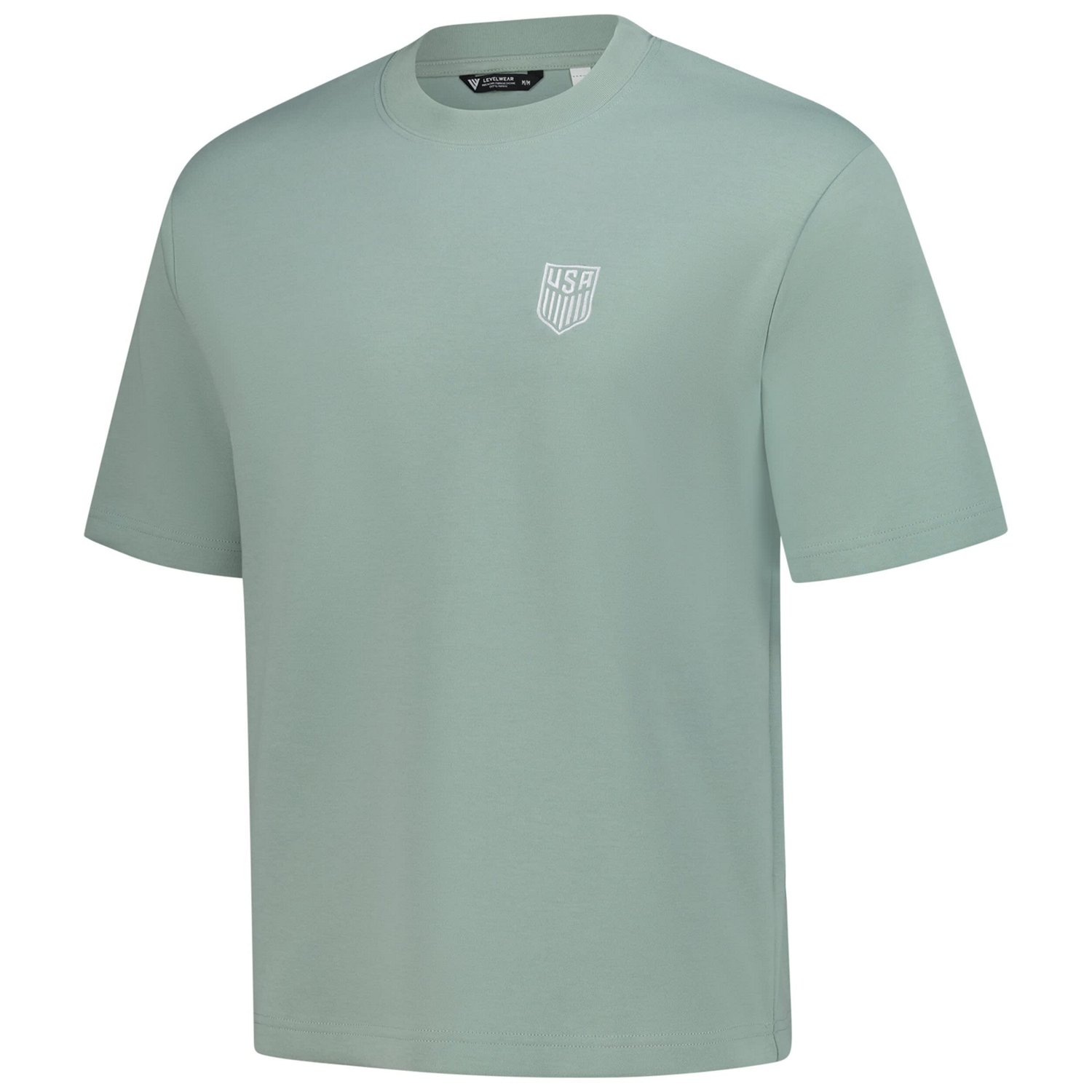 Unisex Levelwear USMNT Luxe Signature Knit T-Shirt - view number 2