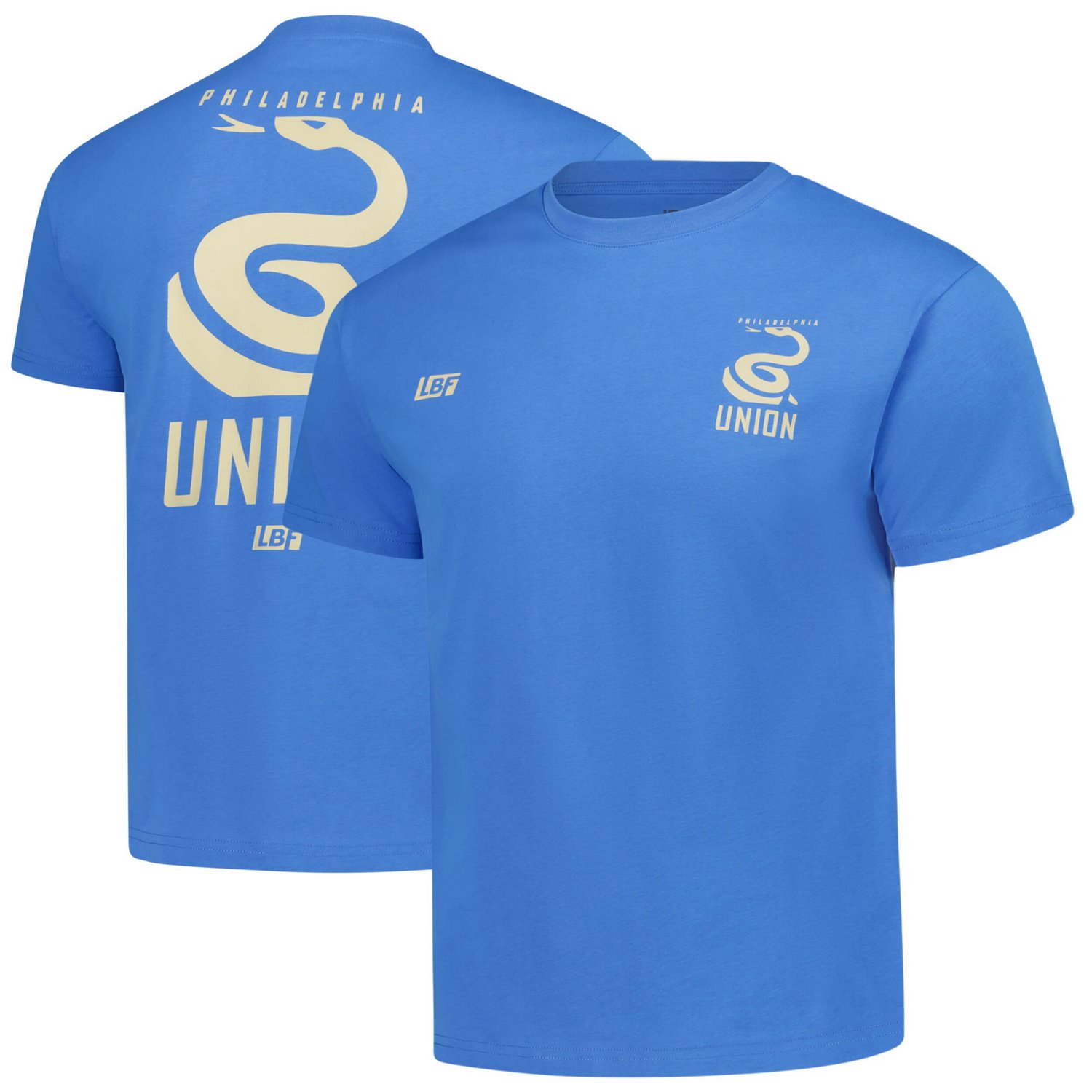 Unisex Live Breathe Futbol Light Philadelphia Union Basics T-Shirt - view number 1