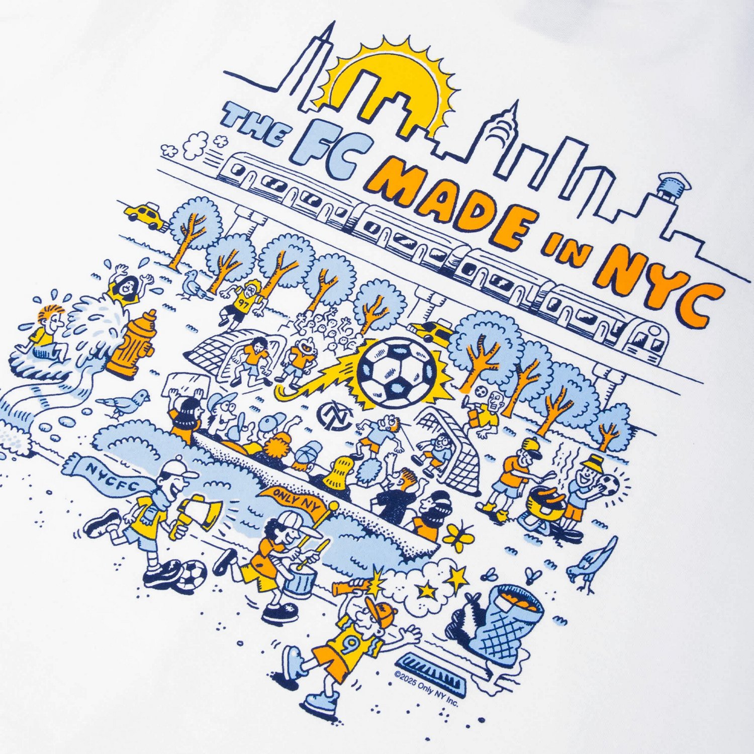Unisex Only NY x NYCFC Tailgate T-Shirt - view number 4