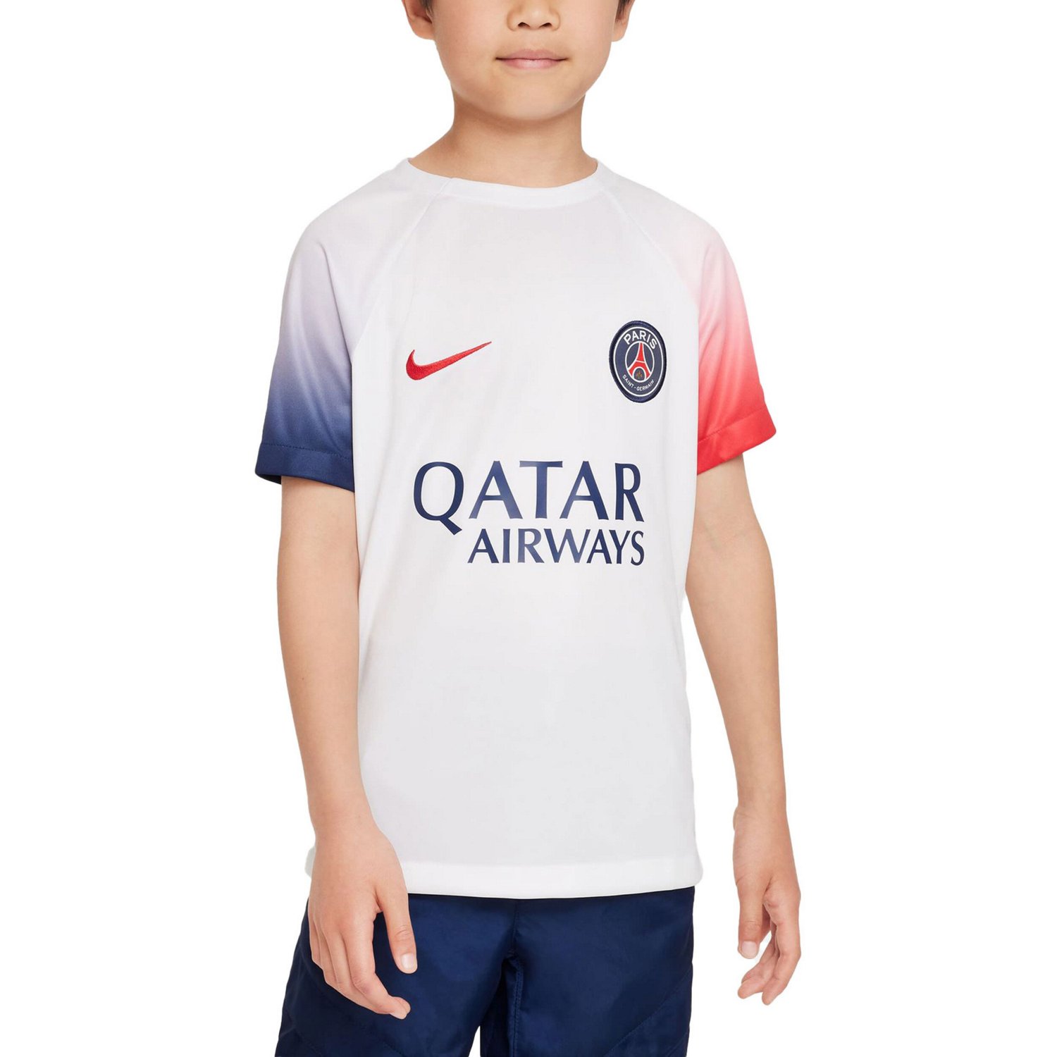 Youth Nike Paris Saint-Germain 2023 24 Academy Pro Performance Pre-Match Top