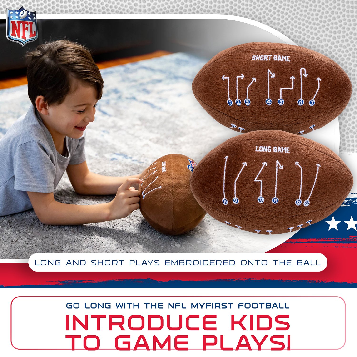 Franklin NFL MyFirst Football Stuffed Toy                                                                                        - view number 5