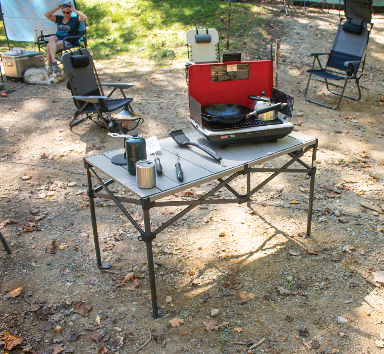 Rio Heavy Duty Aluminum Accordion Table - view number 5
