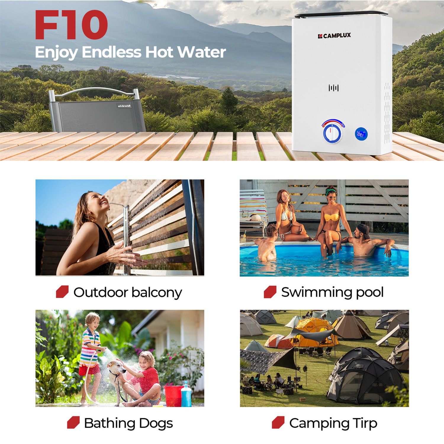 CampLux Portable Tankless Water Heater                                                                                           - view number 6