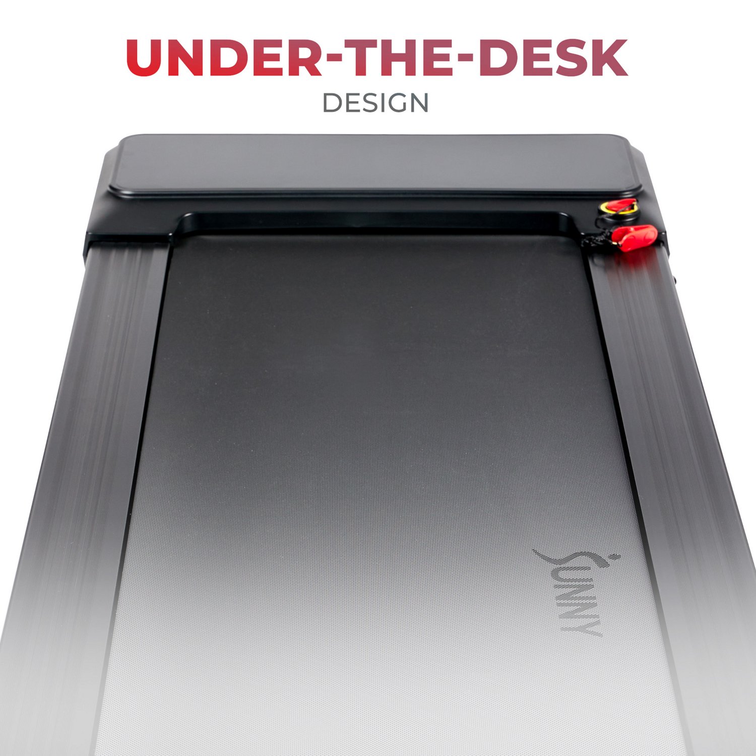 Sunny Health & Fitness Sleek Stride Smart Compact Auto Incline Treadpad Treadmill                                                - view number 2