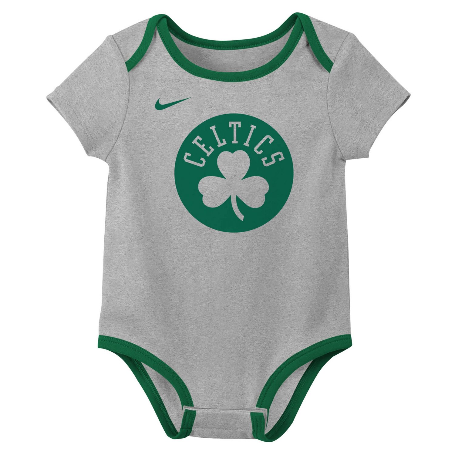  Newborn Nike Boston Celtics Two-Piece Bodysuit Set - view number 3