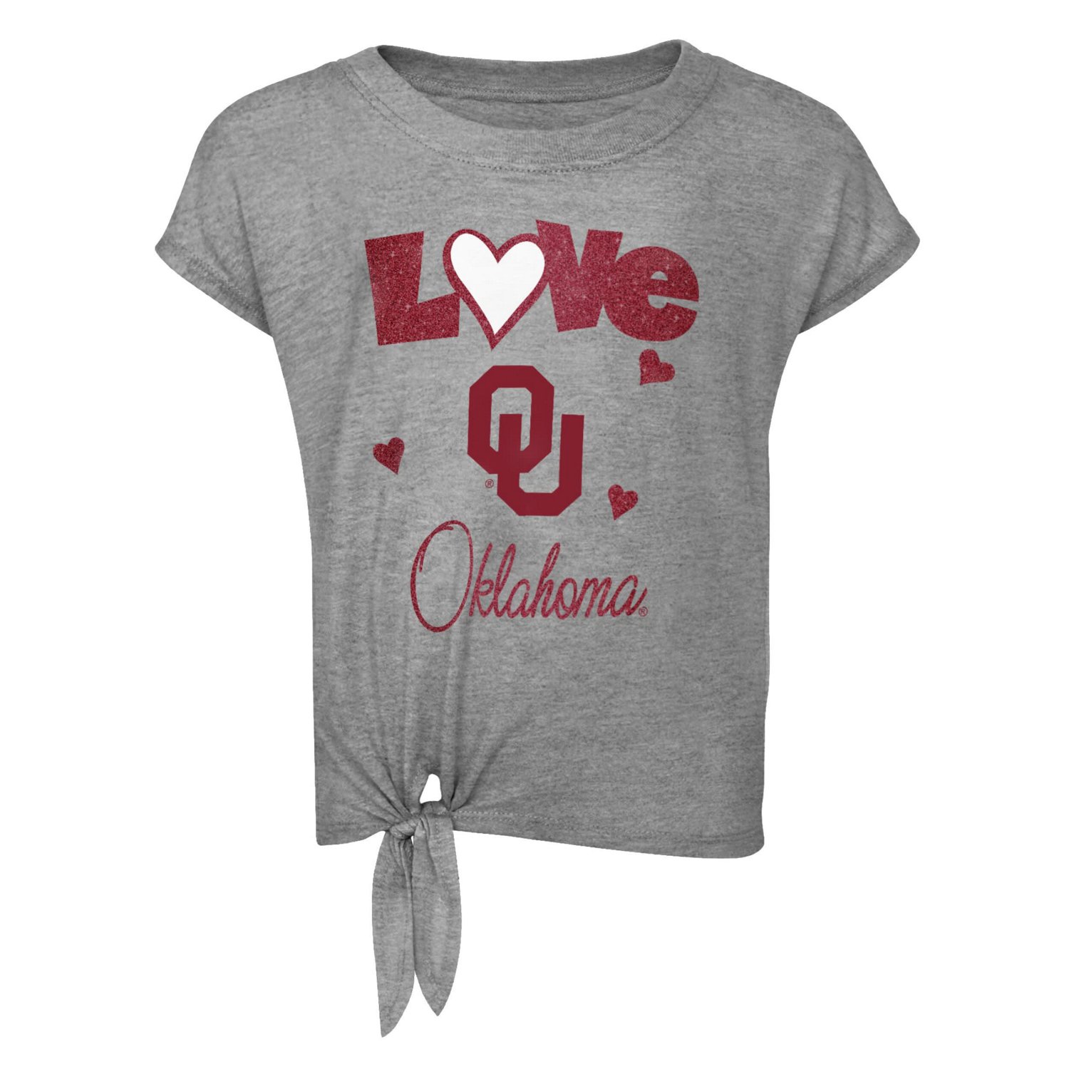 /Crimson Oklahoma Sooners Forever Love Team T-Shirt  Leggings Set - view number 2