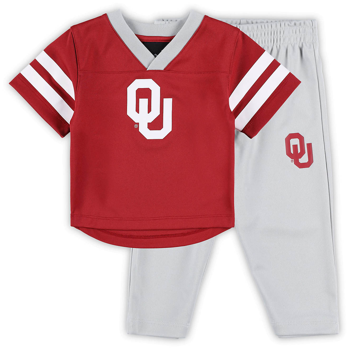 /Gray Oklahoma Sooners Zone Jersey  Pants Set                                                                                    - view number 1