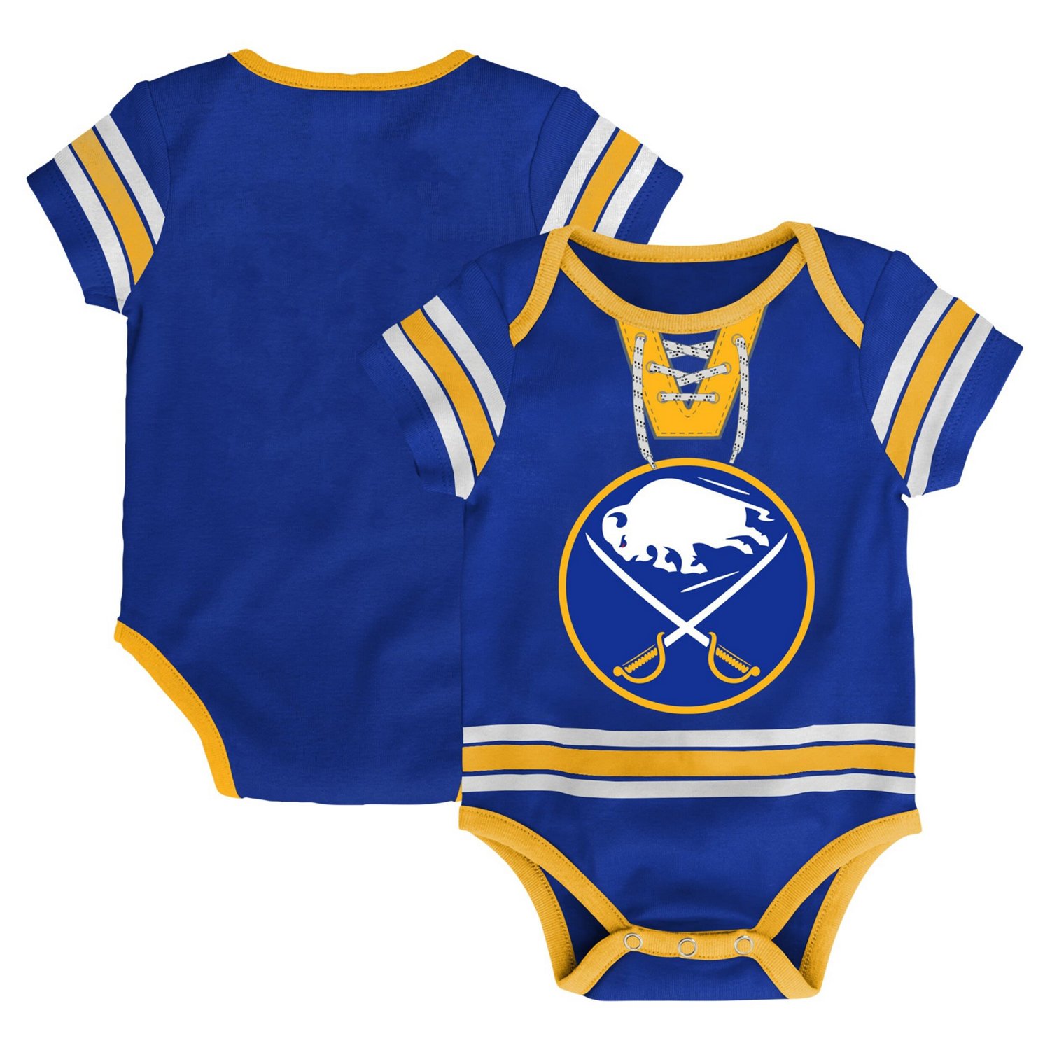 Buffalo Sabres Hockey Jersey Bodysuit                                                                                            - view number 1