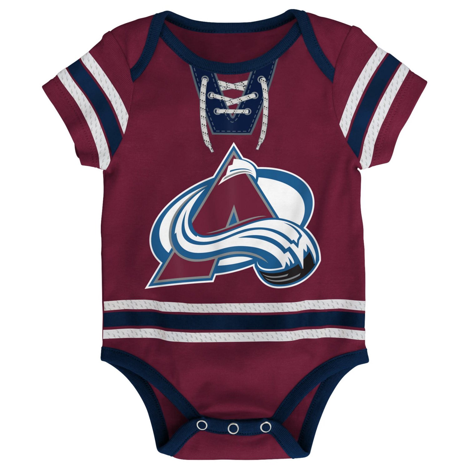 Colorado Avalanche Hockey Jersey Bodysuit                                                                                        - view number 2