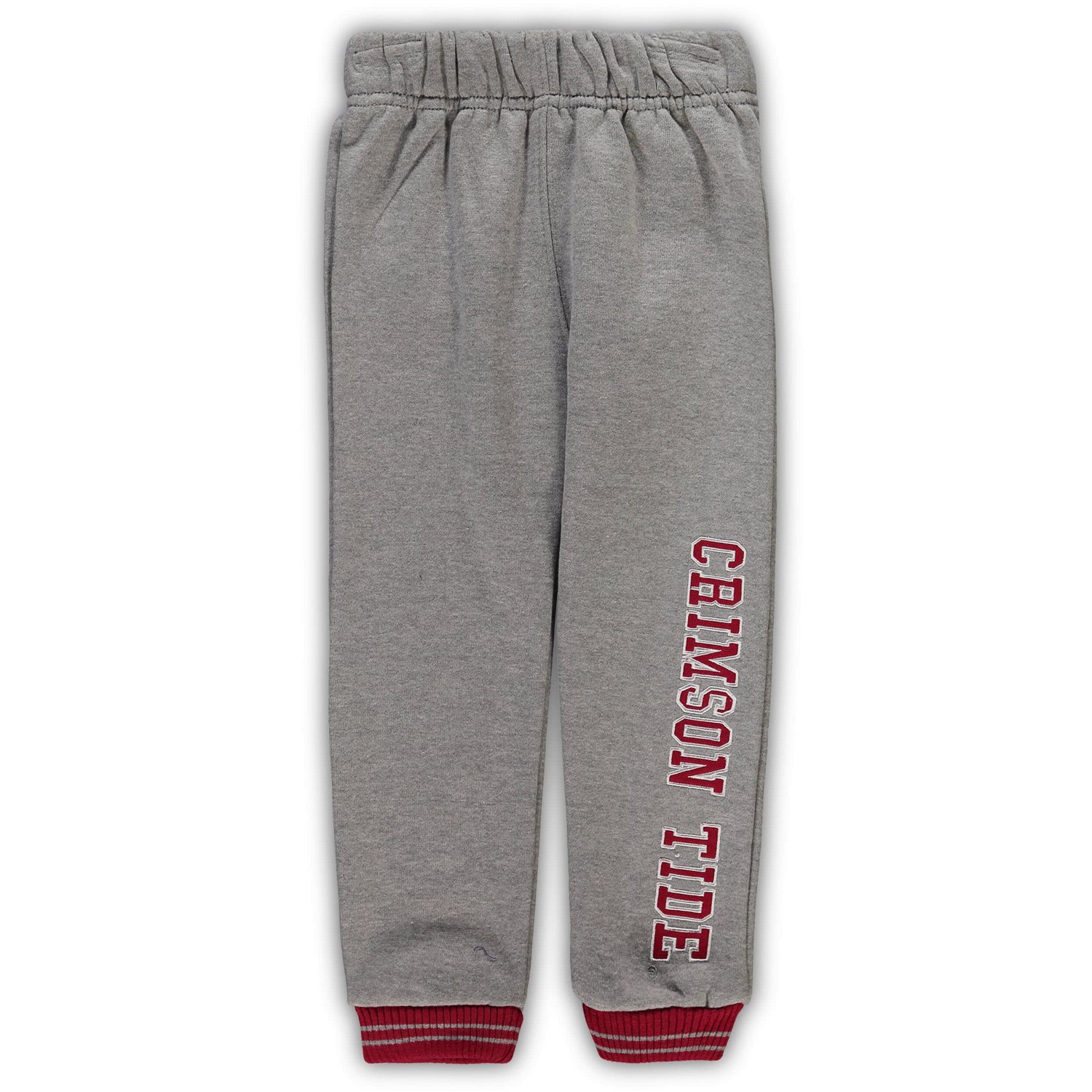 Colosseum Heathered Gray Alabama Tide Poppies Hoodie and Sweatpants Set - view number 4