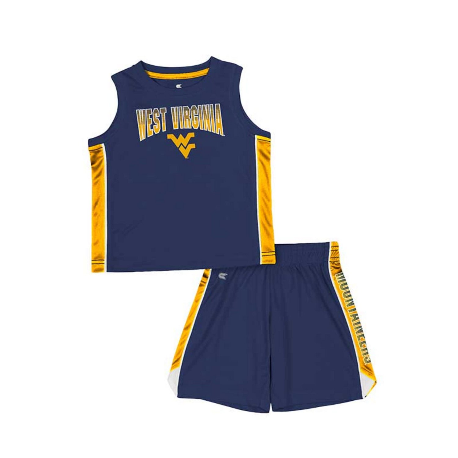 Colosseum West Virginia Mountaineers Vecna Tank Top  Shorts Set
