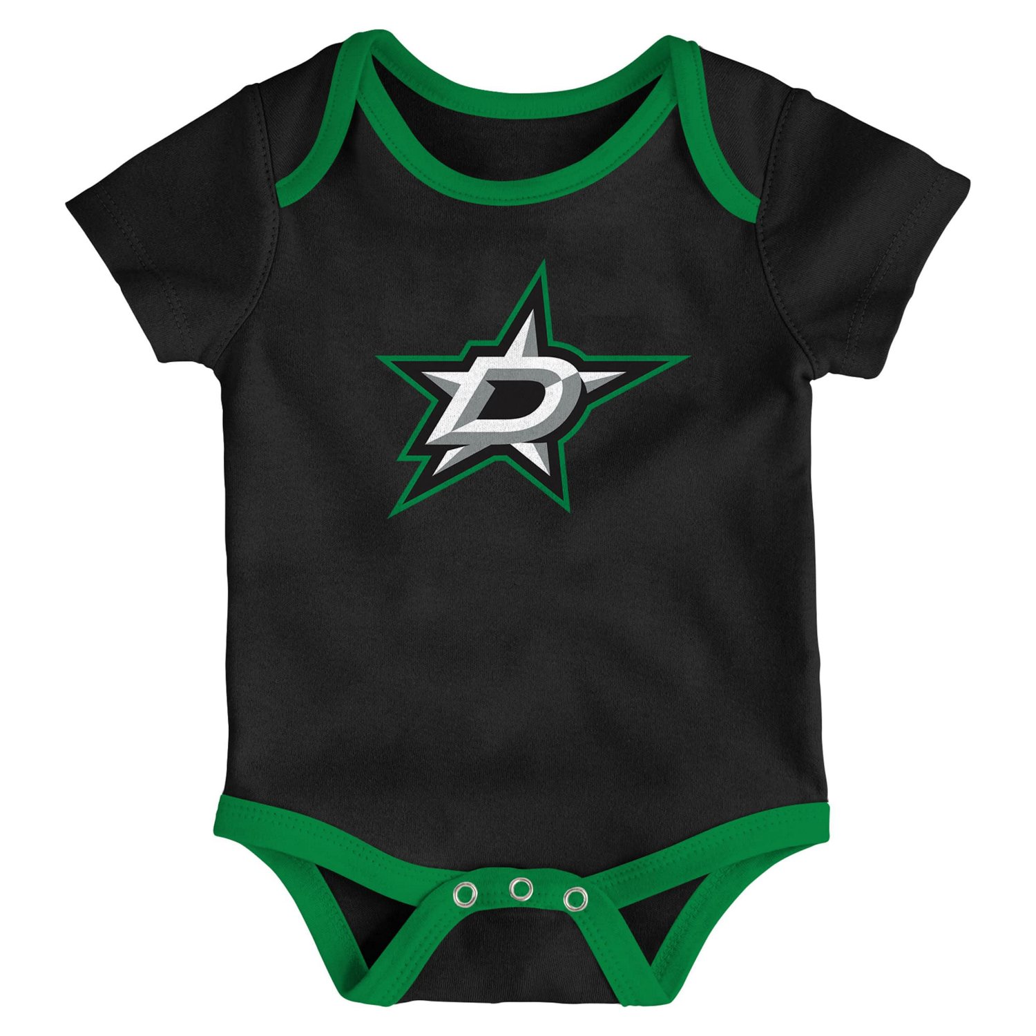 Dallas Stars Loyal Buddies Three-Pack Bodysuit Set                                                                               - view number 2
