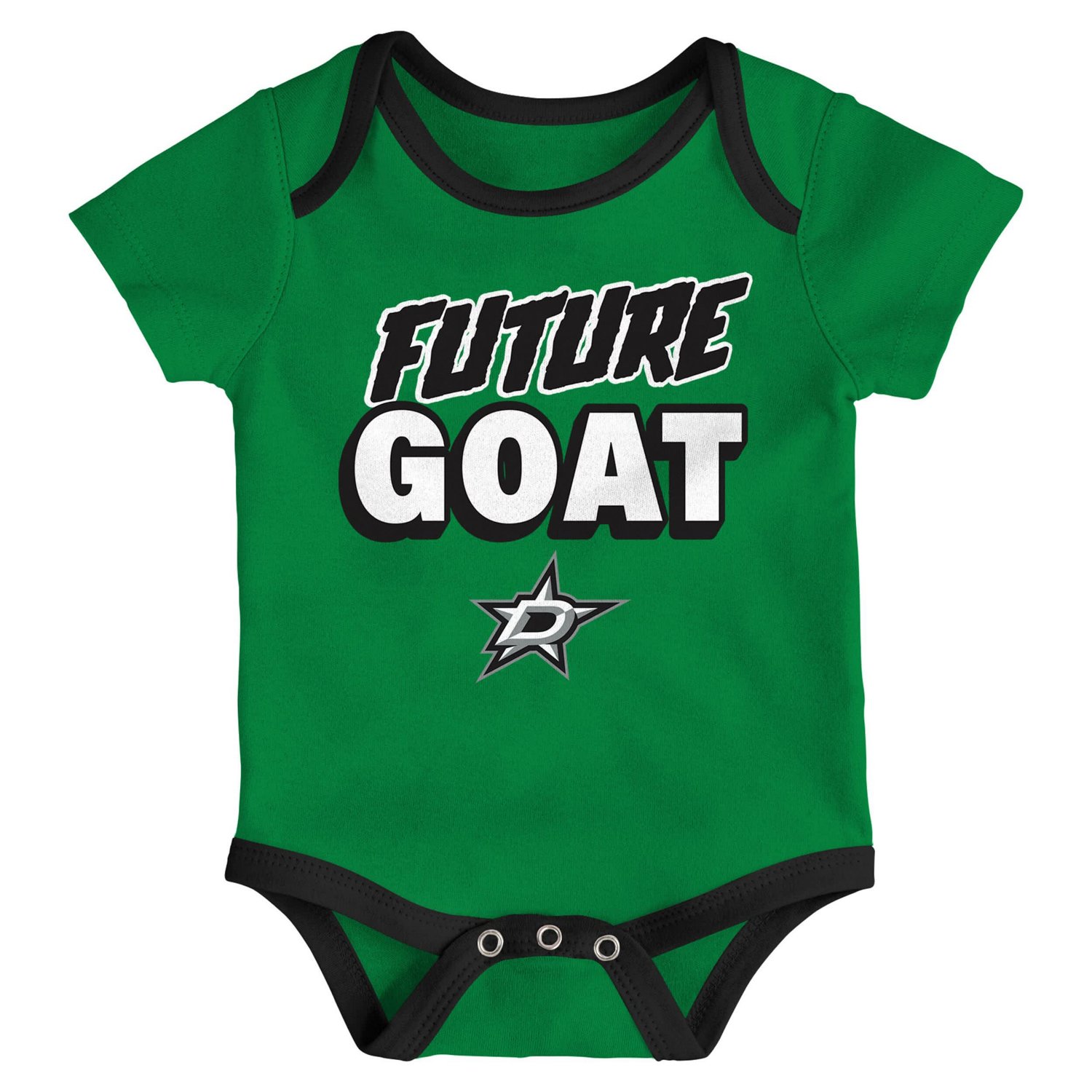 Dallas Stars Loyal Buddies Three-Pack Bodysuit Set                                                                               - view number 3