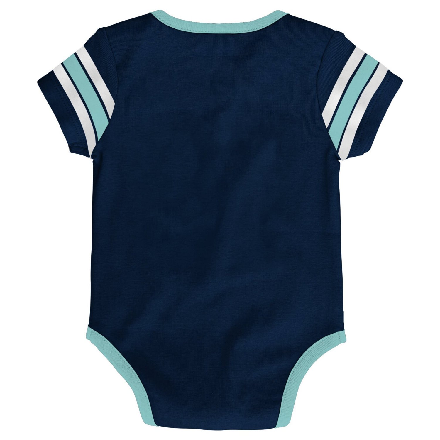 Deep Sea Seattle Kraken Hockey Jersey Bodysuit                                                                                   - view number 3