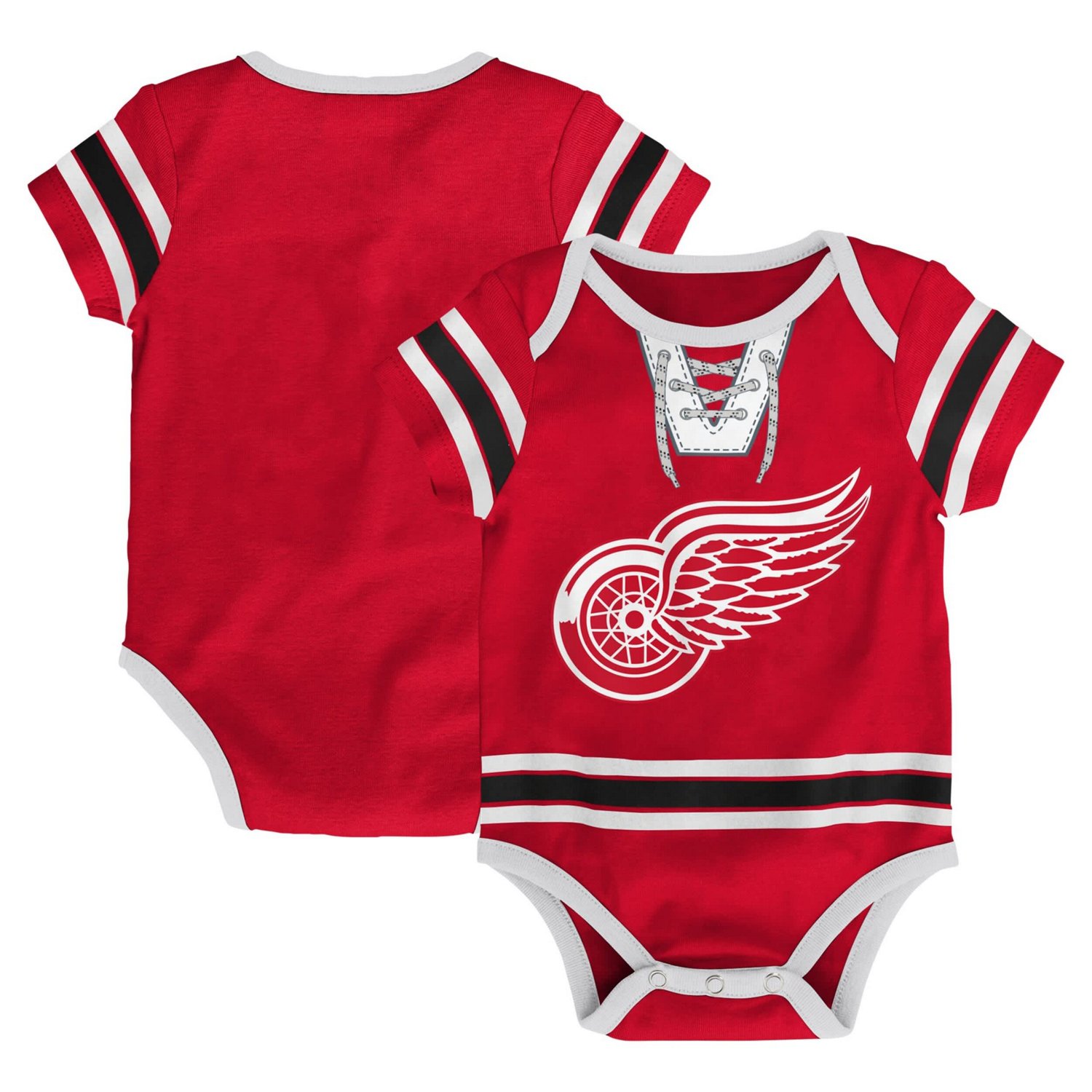 Detroit Wings Hockey Jersey Bodysuit