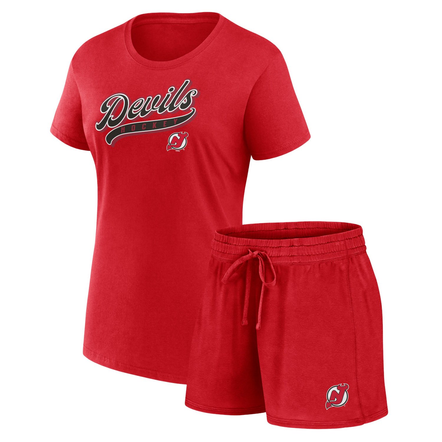 Fanatics New Jersey Devils Start to Finish T-Shirt  Shorts Combo Pack                                                            - view number 1