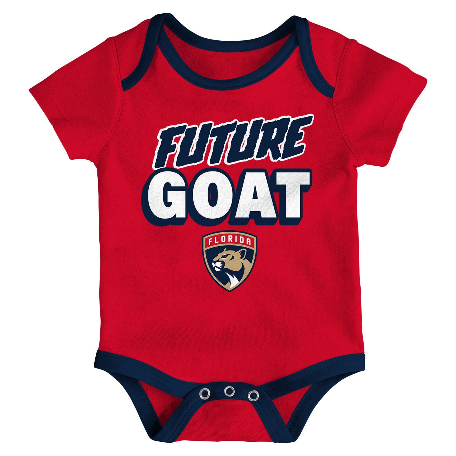 Florida Panthers Loyal Buddies Three-Pack Bodysuit Set - view number 3