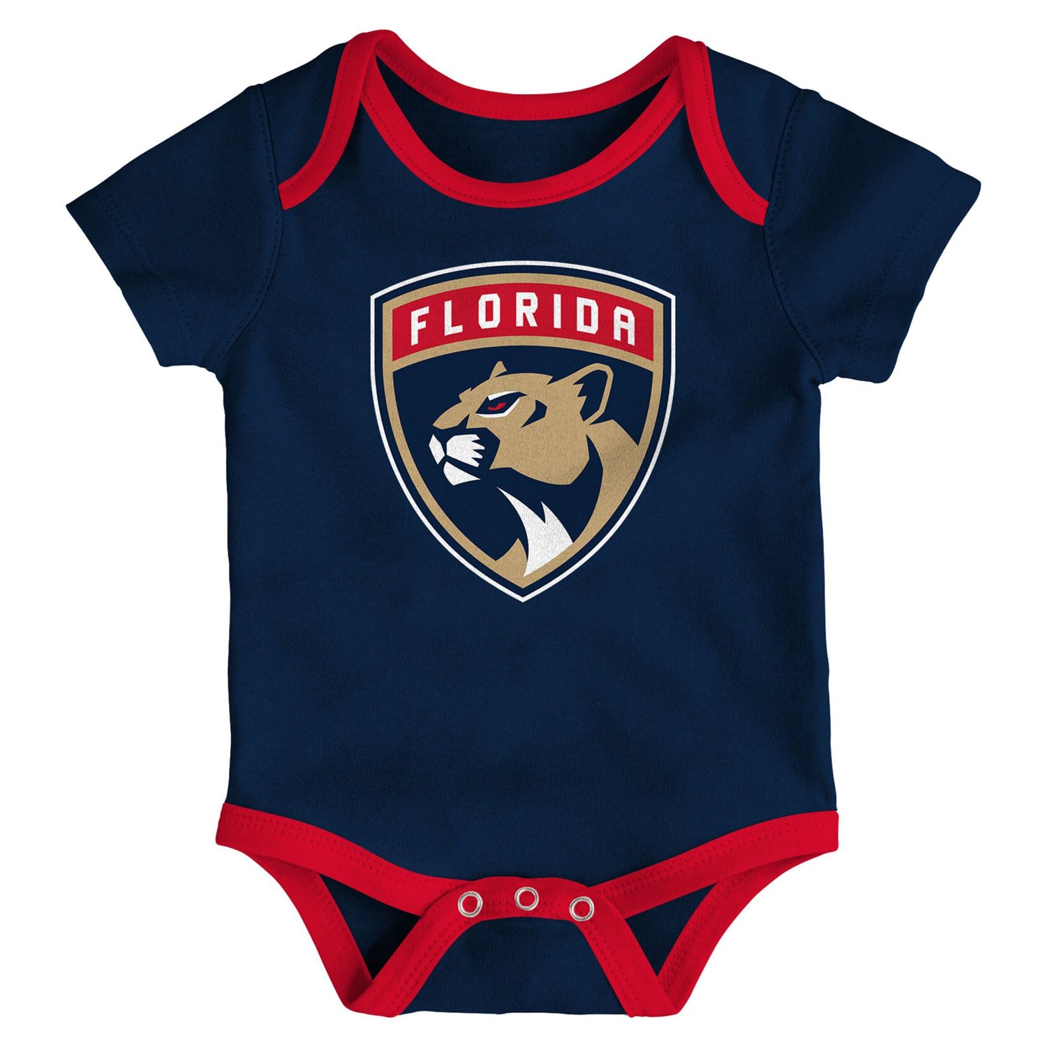 Florida Panthers Loyal Buddies Three-Pack Bodysuit Set - view number 2