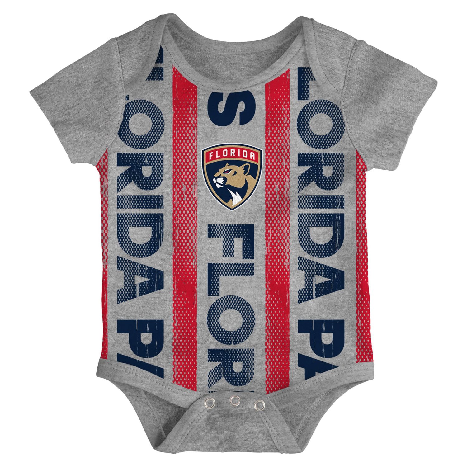 Florida Panthers Loyal Buddies Three-Pack Bodysuit Set - view number 4