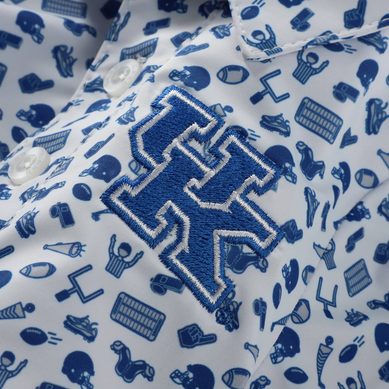Garb Kentucky Wildcats Tom Allover Print Performance Polo Bodysuit - view number 2