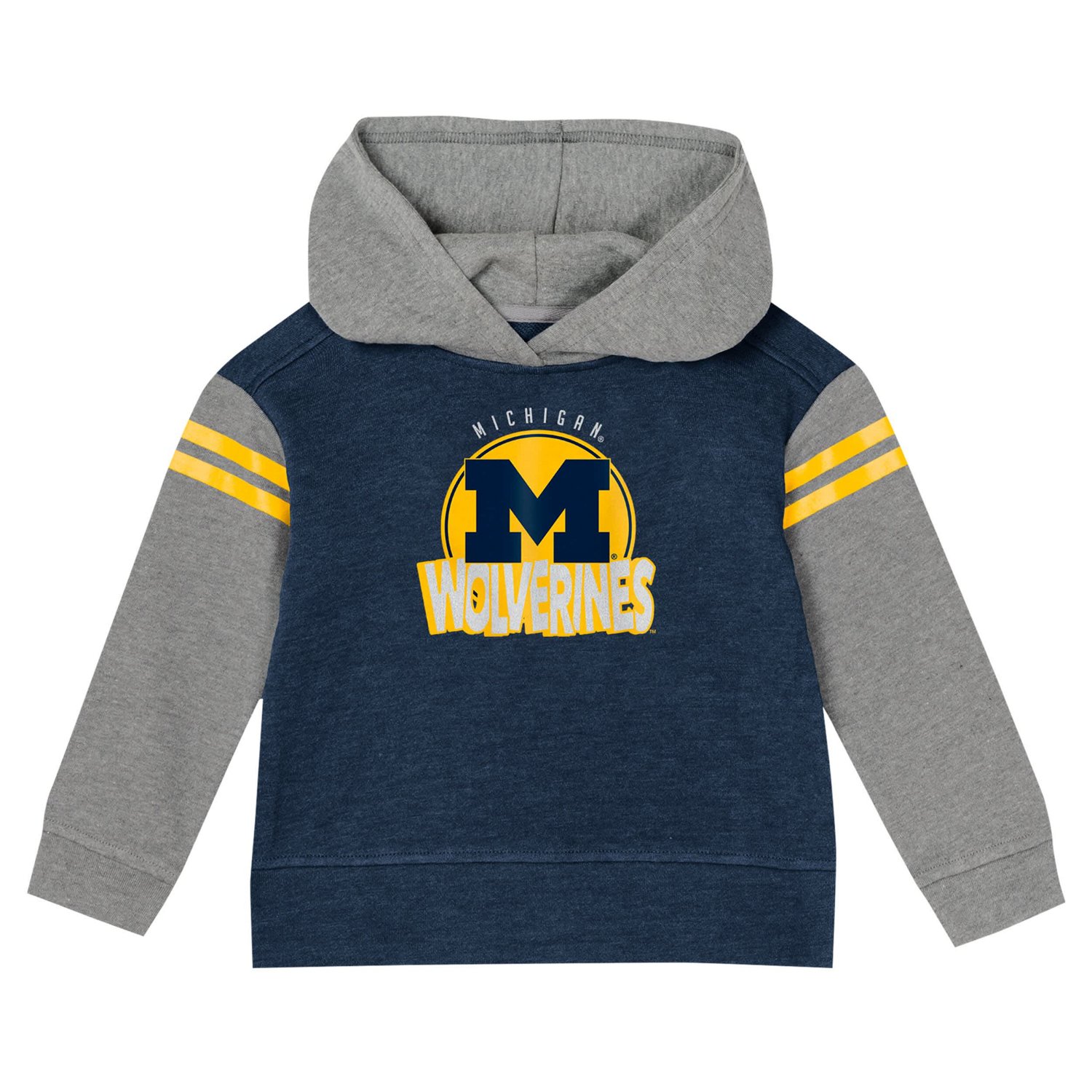 Girls Juvenile Michigan Wolverines Preschool Clubhouse Pullover Hoodie  Legging Set