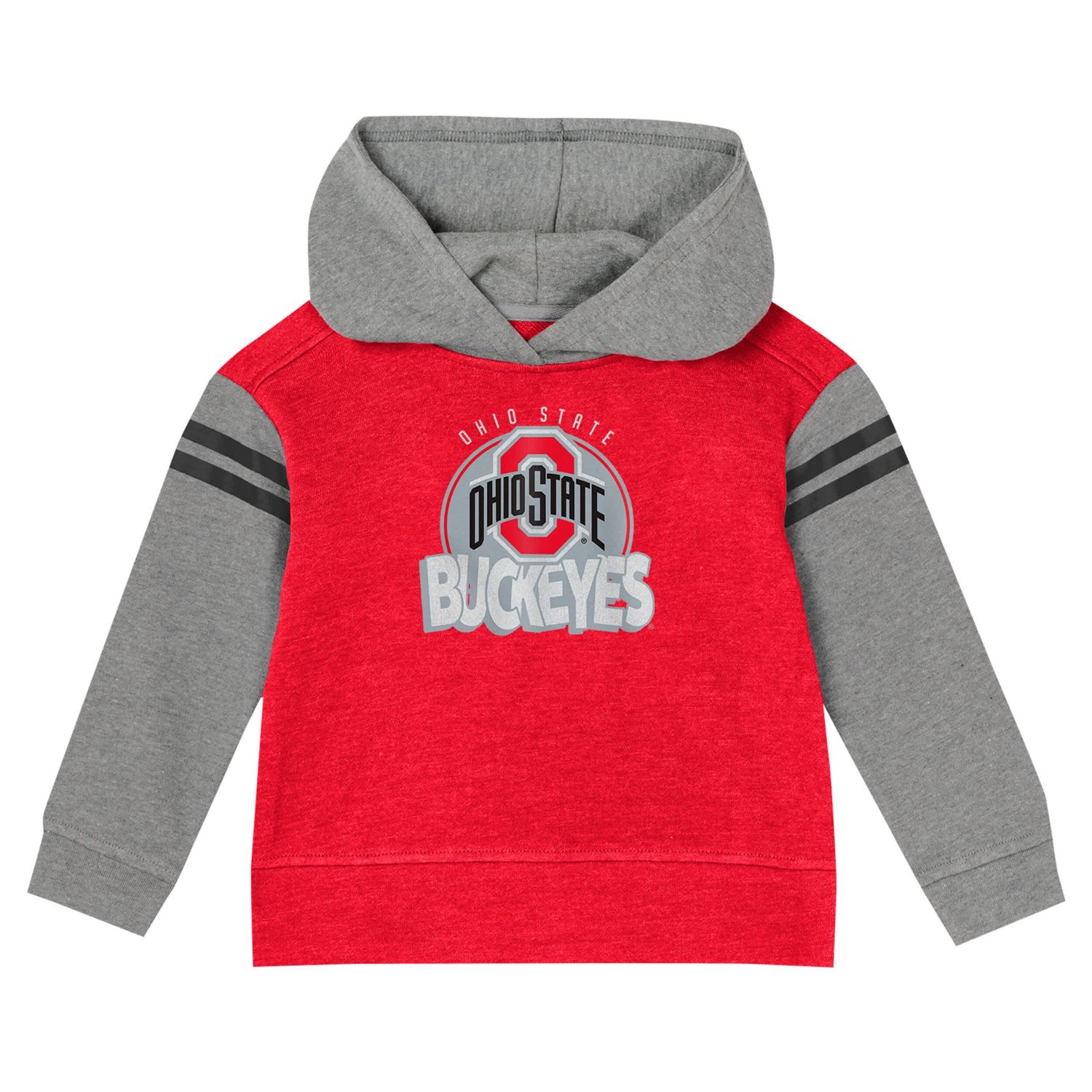 Girls Ohio State Buckeyes Clubhouse Pullover Hoodie  Legging Set                                                                 - view number 2
