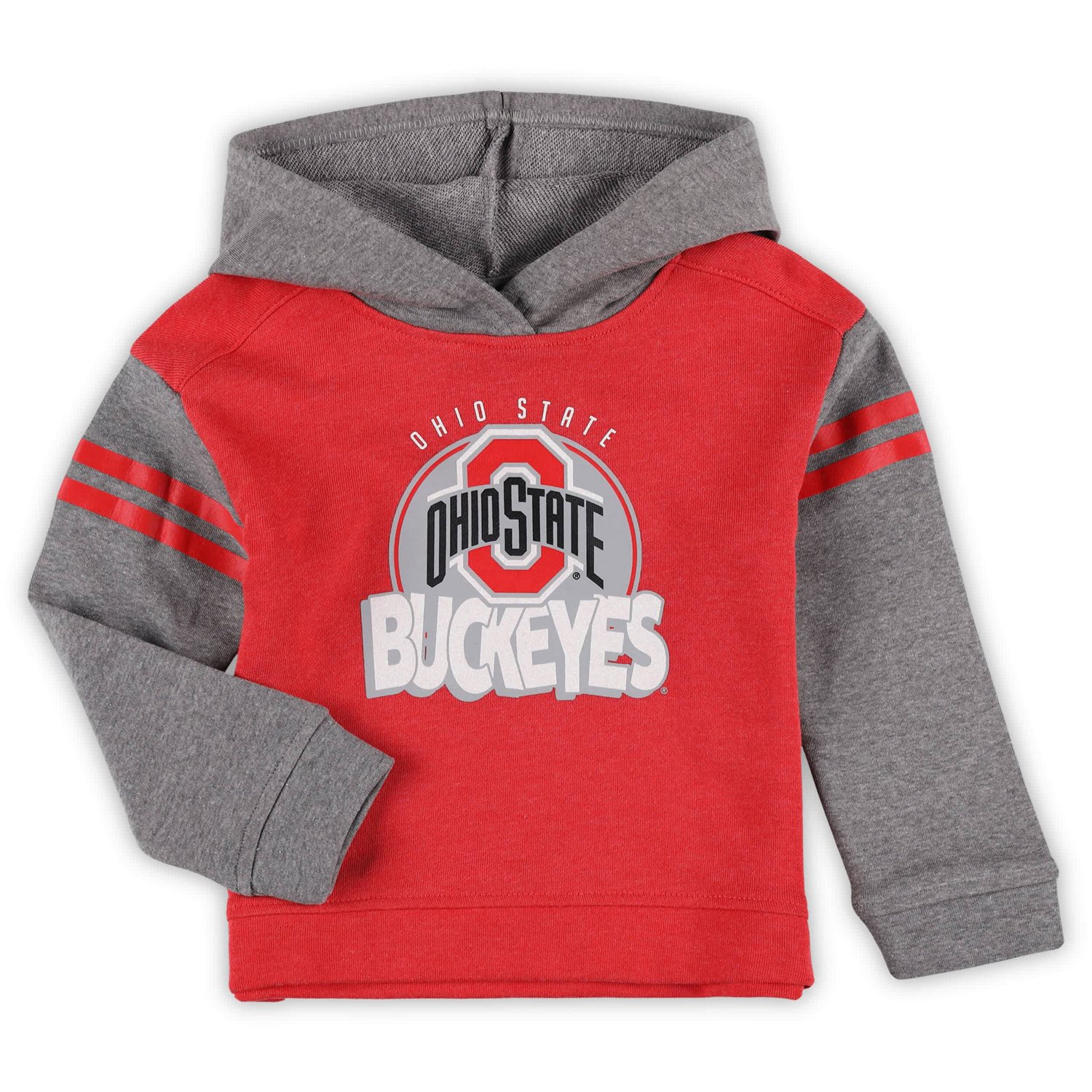 Girls Ohio State Buckeyes Clubhouse Pullover Hoodie and Legging Set                                                              - view number 2
