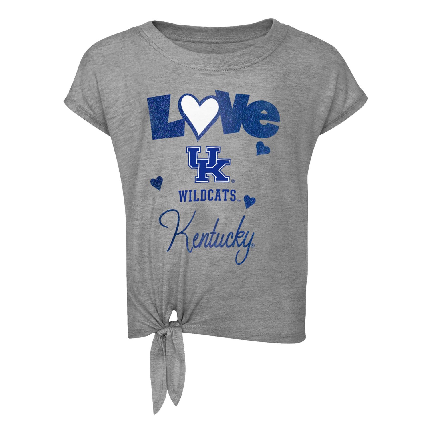 Heathered Gray/ Kentucky Wildcats Forever Love Team T-Shirt  Leggings Set - view number 2