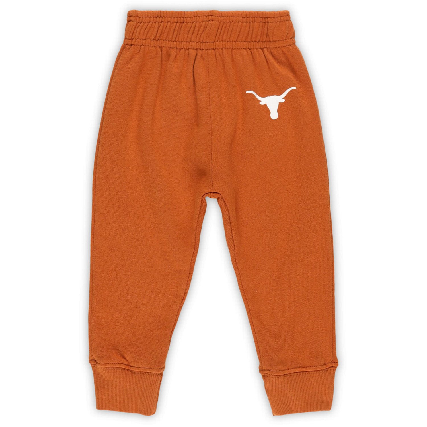 Infant Wes  Willy Texas Longhorns Colorblock Pullover Hoodie and Sweatpants Set - view number 3