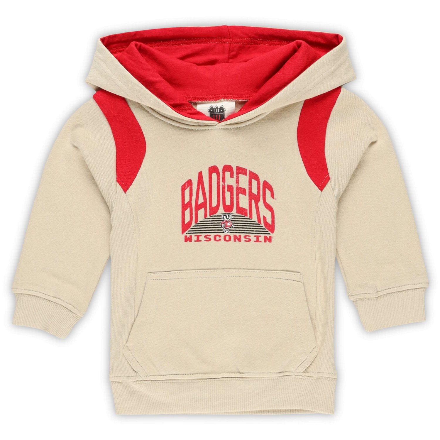 Infant Wes  Willy Wisconsin Badgers Colorblock Pullover Hoodie and Sweatpants Set - view number 2