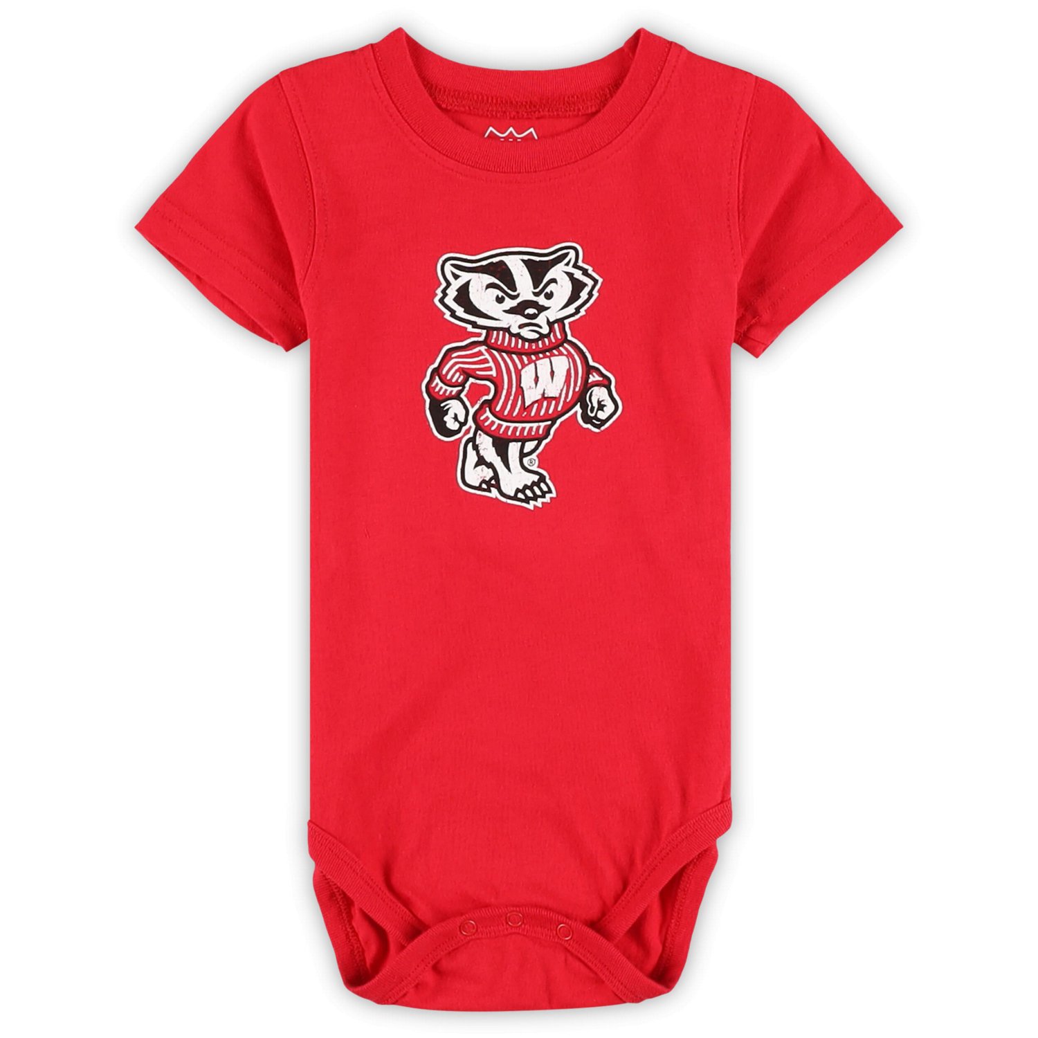 Infant Wes  Willy Wisconsin Badgers Three-Pack Bodysuit Set - view number 3