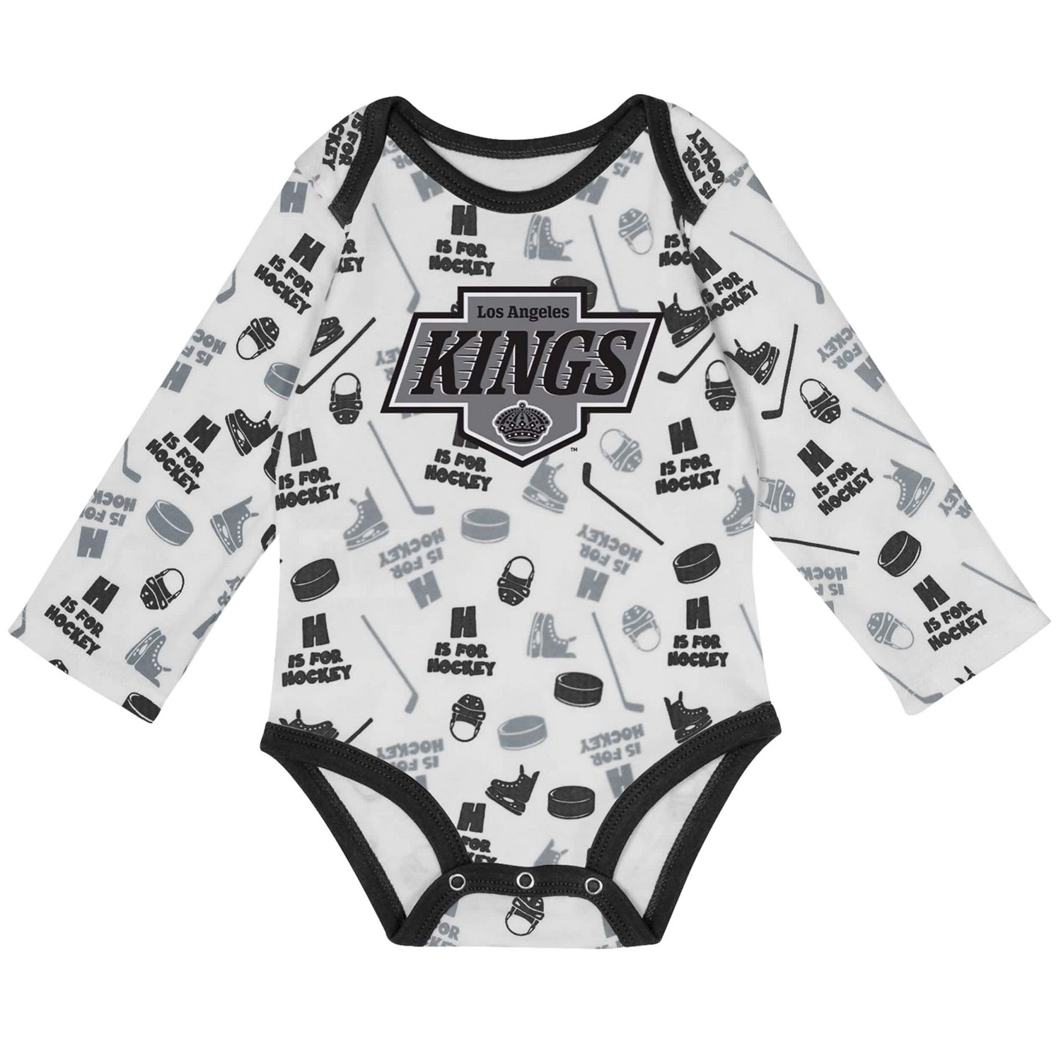 Los Angeles Kings Quick Learner Long Sleeve Bodysuit