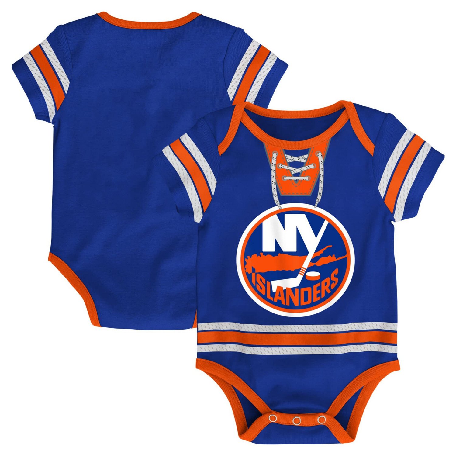 New York Islanders Hockey Jersey Bodysuit                                                                                        - view number 1