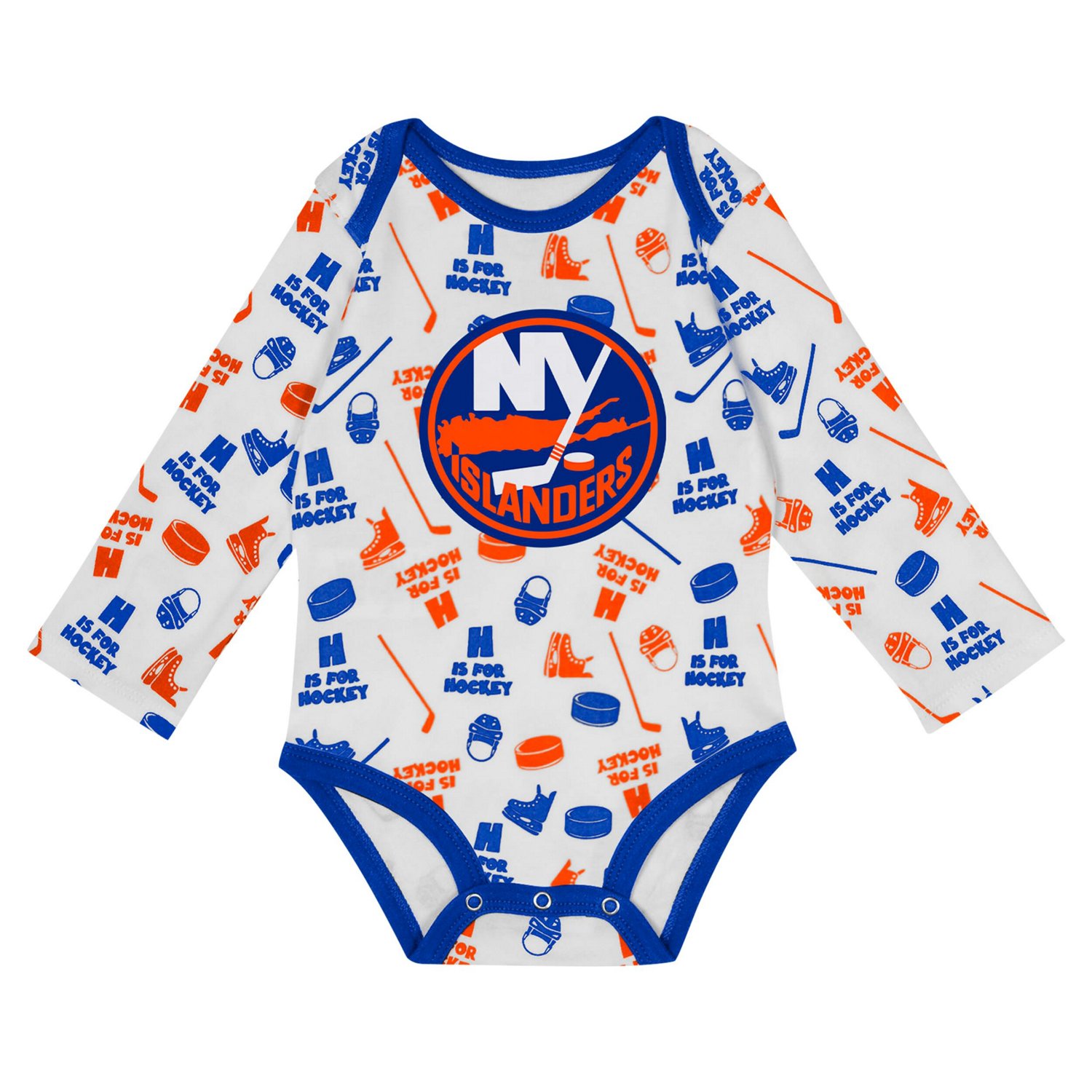 New York Islanders Quick Learner Long Sleeve Bodysuit