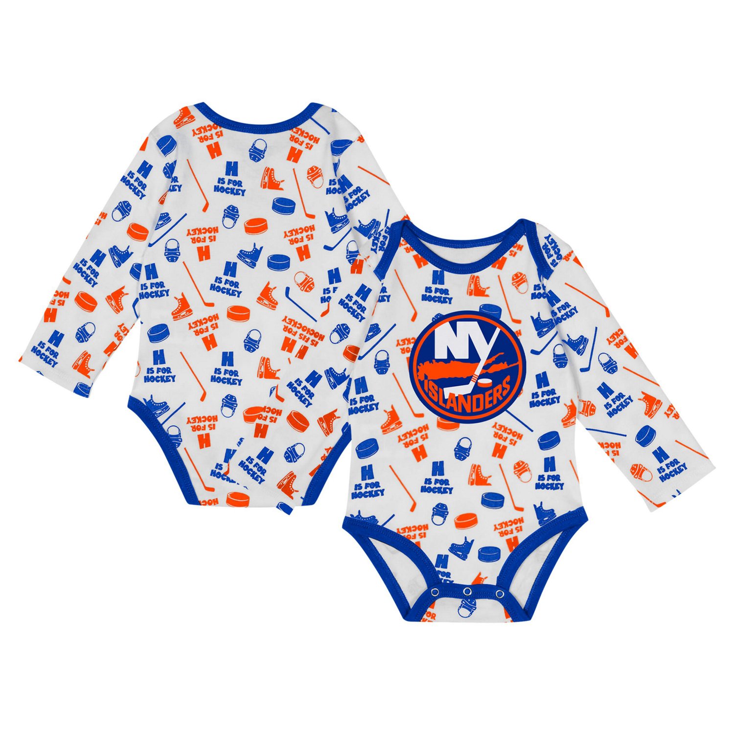 New York Islanders Quick Learner Long Sleeve Bodysuit